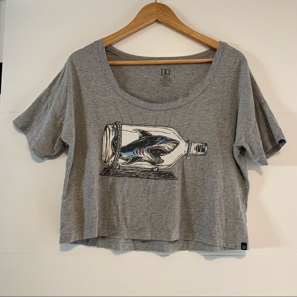 DC Tops - DC | Crop Graphic Tee Shirt